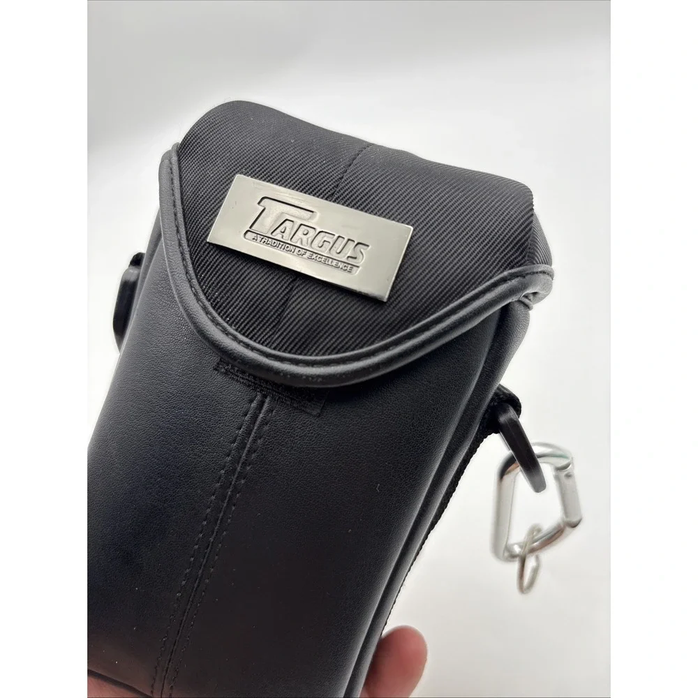 Targus DPBC02 Universal Camera Bag Black Leather Compact Case with Belt Loop